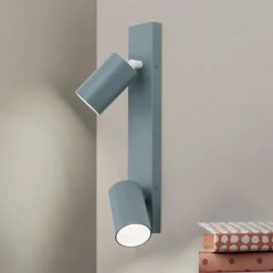 Penn plafondspot, lichtgroen, lengte 35 cm, aluminium