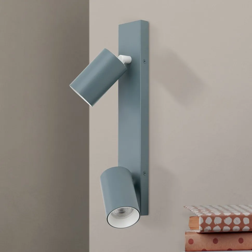 Penn plafondspot, lichtgroen, lengte 35 cm, aluminium