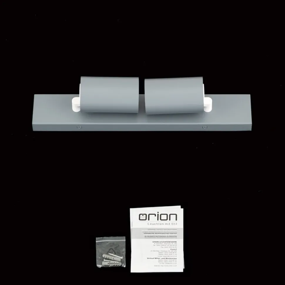 Penn plafondspot, lichtgroen, lengte 35 cm, aluminium