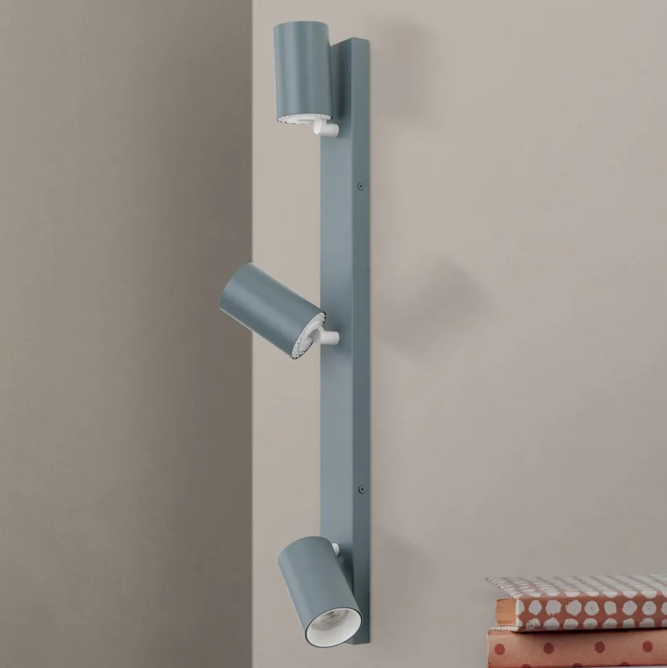 Penn plafondspot, lichtgroen, lengte 60 cm, aluminium