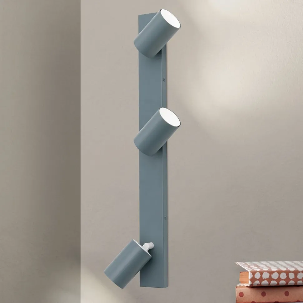 Penn plafondspot, lichtgroen, lengte 60 cm, aluminium