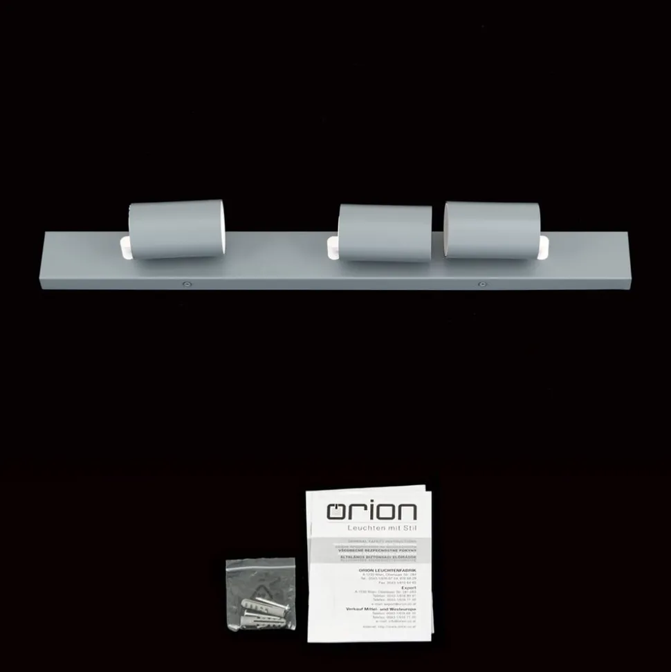 Penn plafondspot, lichtgroen, lengte 60 cm, aluminium