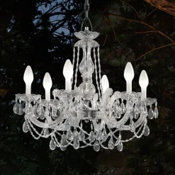 Per app bestuurbare kroonluchter Drylight v. buit.