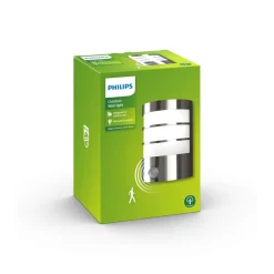 Philips Calgary buitenwandlamp rvs sensor