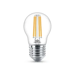 Philips Classic LED lamp E27 P45 6,5W 2700K helder