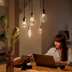 Philips Classic LED lamp smokey E27 A60 2,3W