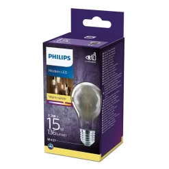 Philips Classic LED lamp smokey E27 A60 2,3W