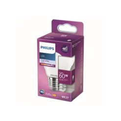 Philips Classic LED lamp E27 P45 6,5W mat 4.000K
