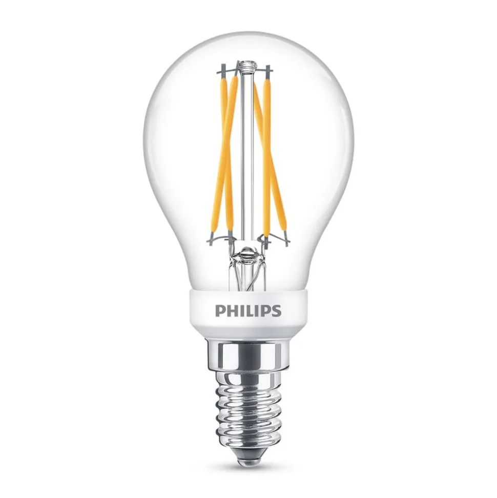 Philips Classic LED lamp E14 P45 2,5W 2700K helder