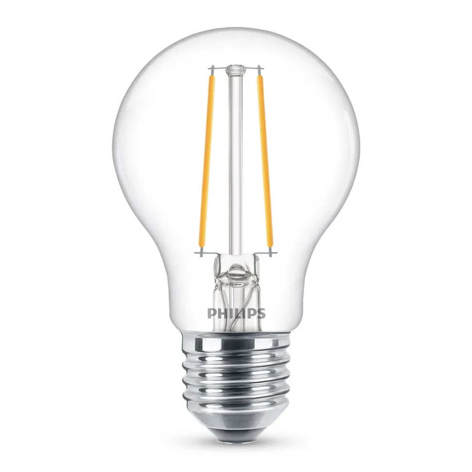 Philips Classic LED lamp E27 A60 1,5W 2700K helder
