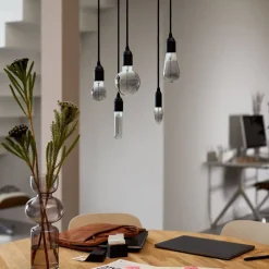 Philips Classic LED lamp smokey E27 ST64 2,3W