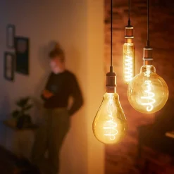 Philips Classic T32 goud LED lamp E27 4W