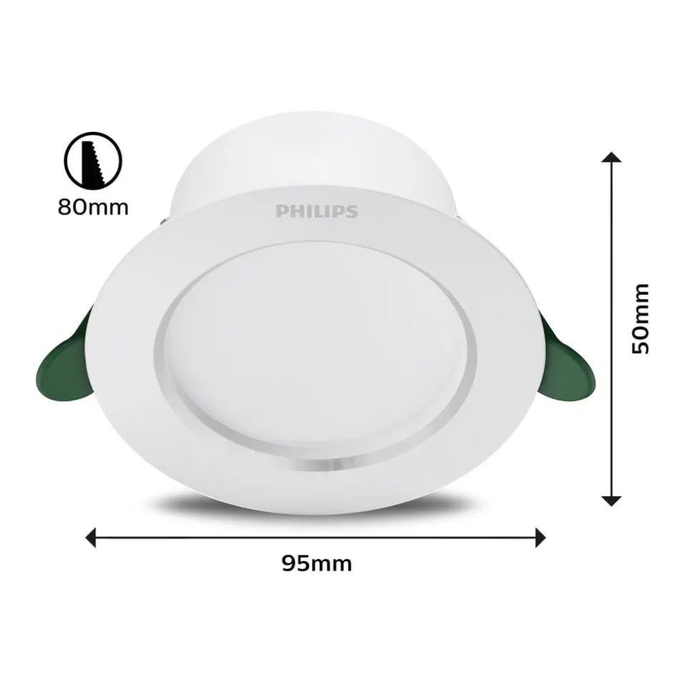 Philips Diamond Cut LED spot Ø9,5cm 360lm/2W 840