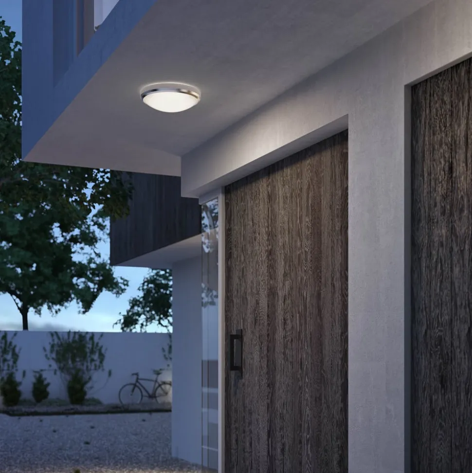 Philips Doris LED buitenlamp IP54 4.000K nikkel