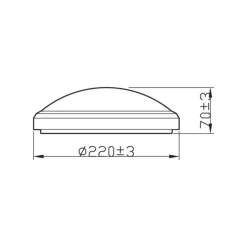 Philips Doris LED buitenlamp IP54 2.700K zwart