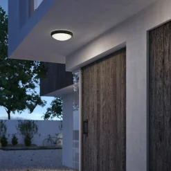 Philips Doris LED buitenlamp IP54 4.000K zwart