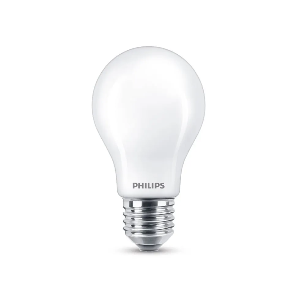 Philips E27 A60 LED lamp 7 W, 2.700 K, mat