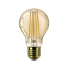 Philips E27 LED lamp A60 3,1W 1.800K goud