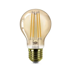 Philips E27 LED lamp A60 3,1W 1.800K goud