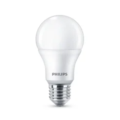 Philips E27 LED lamp A60 8W 2700K mat 4/pak