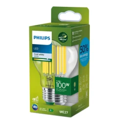 Philips E27 LED lamp A60 7,3W 1535lm 4.000K helder