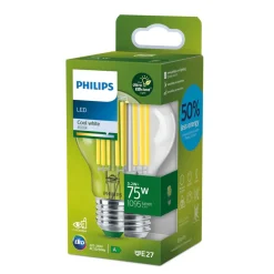 Philips E27 LED lamp A60 5,2W 1095lm 4.000K helder