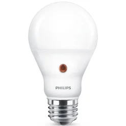 Philips E27 LED lamp dag/nacht-sensor 7,5W 2.700K