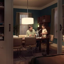 Philips E27 LED lamp dag/nacht-sensor 7,5W 2.700K