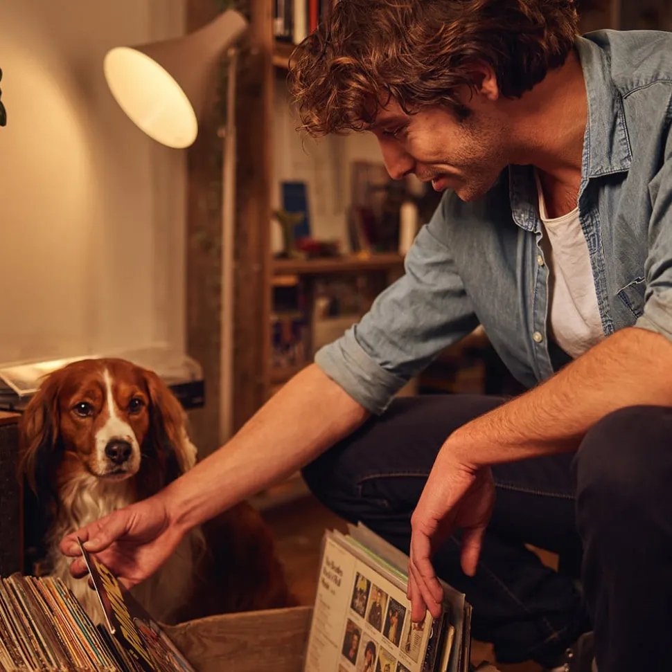 Philips E27 LED lamp WarmGlow 3,4 W mat, dimbaar