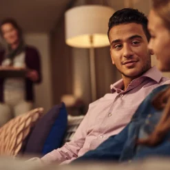 Philips E27 LED lamp WarmGlow 3,4 W mat, dimbaar