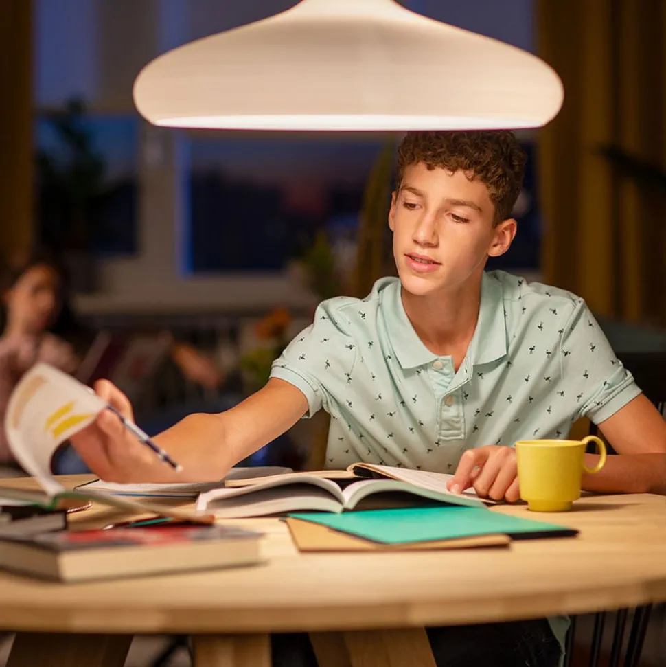 Philips E27 7W 840 A60 LED lamp mat