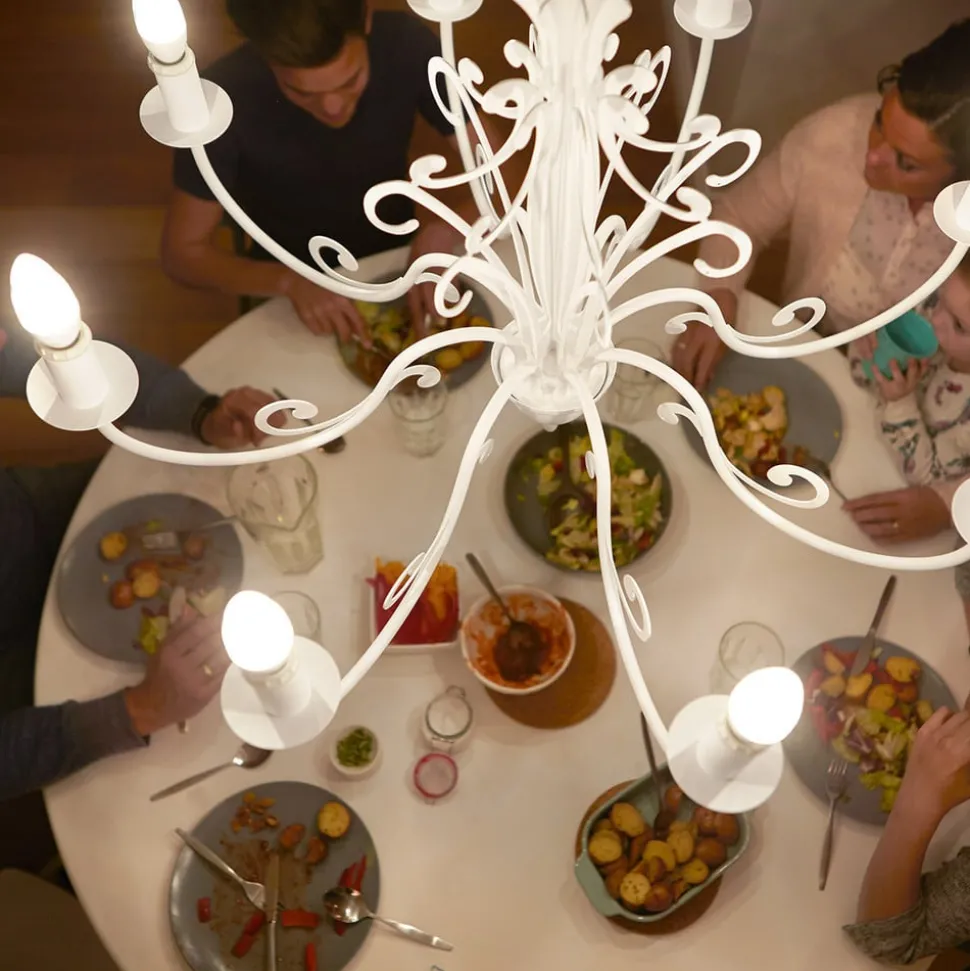 Philips E14 2,2W 827 LED kaarslamp, mat