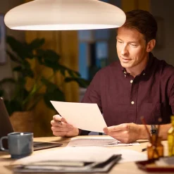 Philips E27 4,5W827 36° LED R63lamp dimbaar