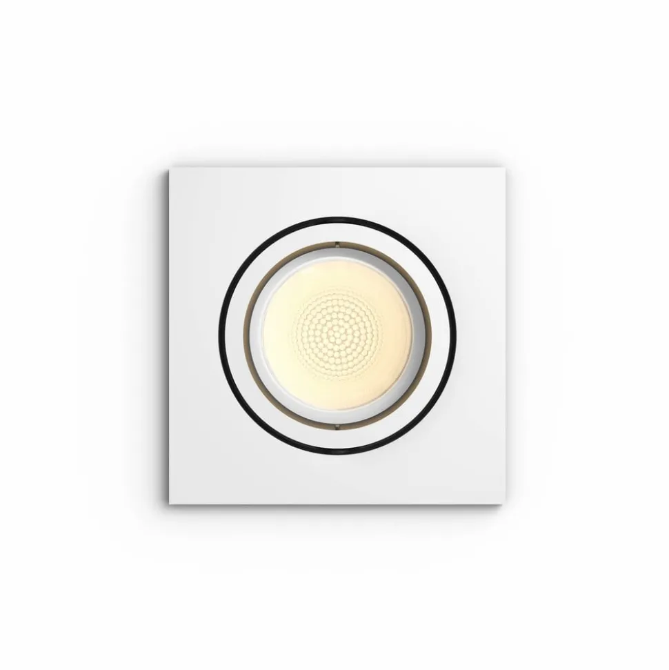 Philips Hue Centura LED inbouwspot hoekig, wit