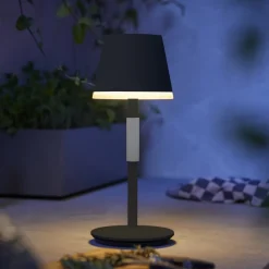 Philips Hue Go LED tafellamp met kap zwart