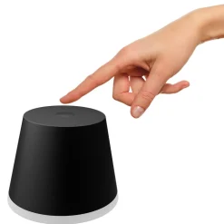 Philips Hue Go LED tafellamp met kap zwart