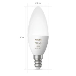Philips Hue kaars White&Color Ambiance E14 5,3W
