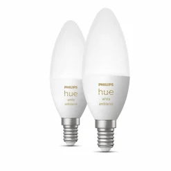 Philips Hue kaarslamp White Ambiance 2x E14 5,2W