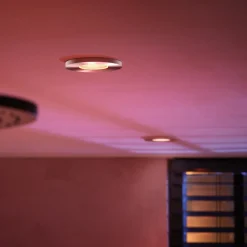 Philips Hue LED inbouwspot Xamento chroom Ø 9,4cm CCT RGB 3st