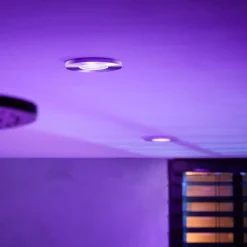Philips Hue LED inbouwspot Xamento chroom Ø 9,4cm CCT RGB 3st