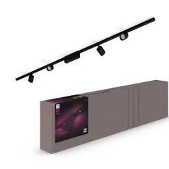 Philips Hue Perifo railsysteem 4x spots zwart