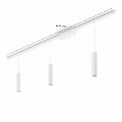 Philips Hue Perifo track, 3 LED-pendellampen, wit