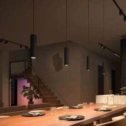 Philips Hue Perifo track, 3 LED pendels, zwart