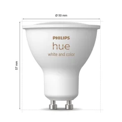 Philips Hue White & Colour Ambiance LED reflectorlamp GU10 4,2 W