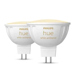 Philips Hue White Ambiance LED 5.1W GU5.3 set van 2