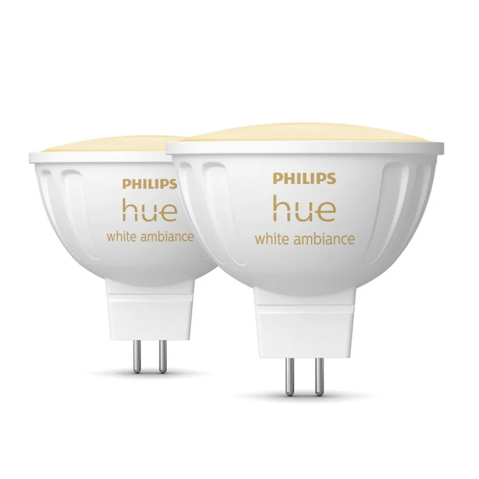 Philips Hue White Ambiance LED 5.1W GU5.3 set van 2