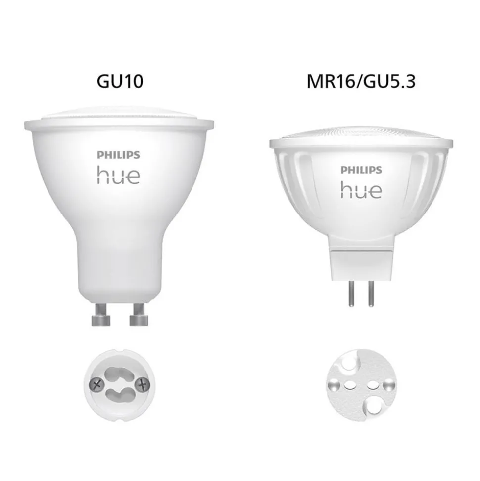 Philips Hue White Ambiance LED 5.1W GU5.3 set van 2