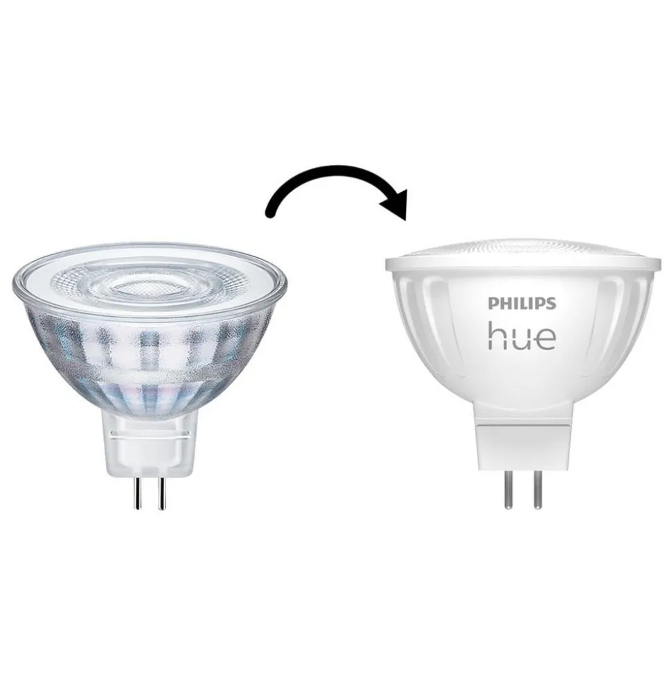 Philips Hue White Ambiance LED 5.1W GU5.3 set van 2