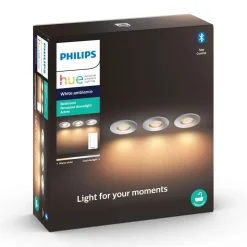 Philips Hue white Ambiance Adore inbouwspot, per 3
