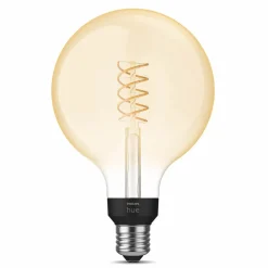 Philips Hue White E27 7W Globe filament G125 550lm